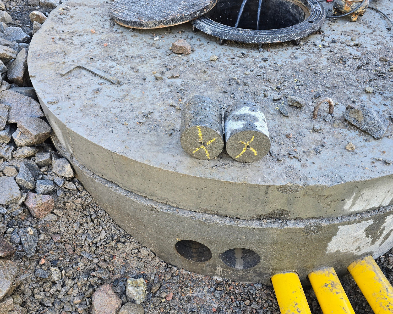 Timanttiporaus kaivoon